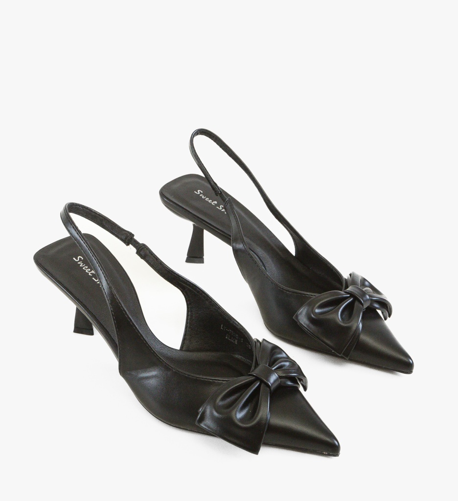 Pantofi Stiletto Tomic Negri - Eleganță Pură - imagine 4