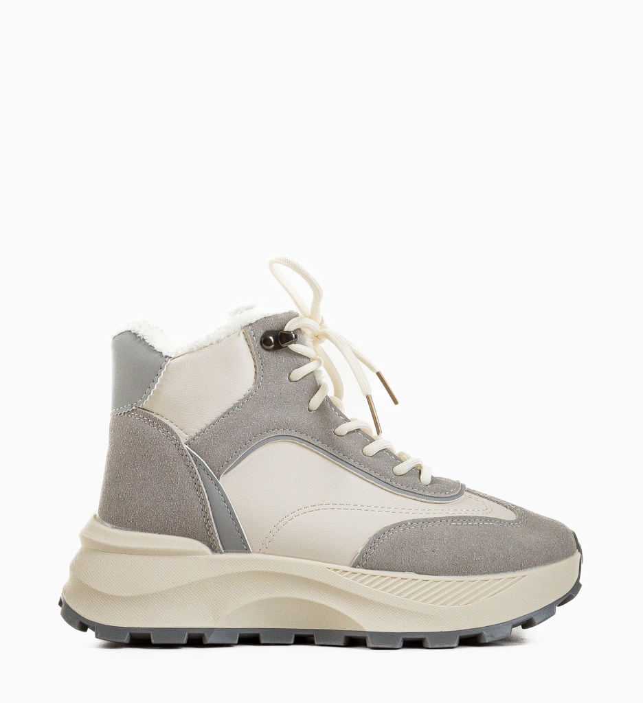 Sneakersi Rotakal Gri - Confort si Stil - imagine 4