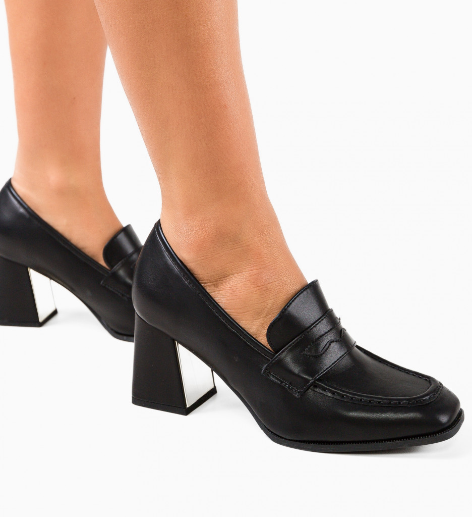 Pantofi dama Kirsten Negri cu toc elegant - imagine 5