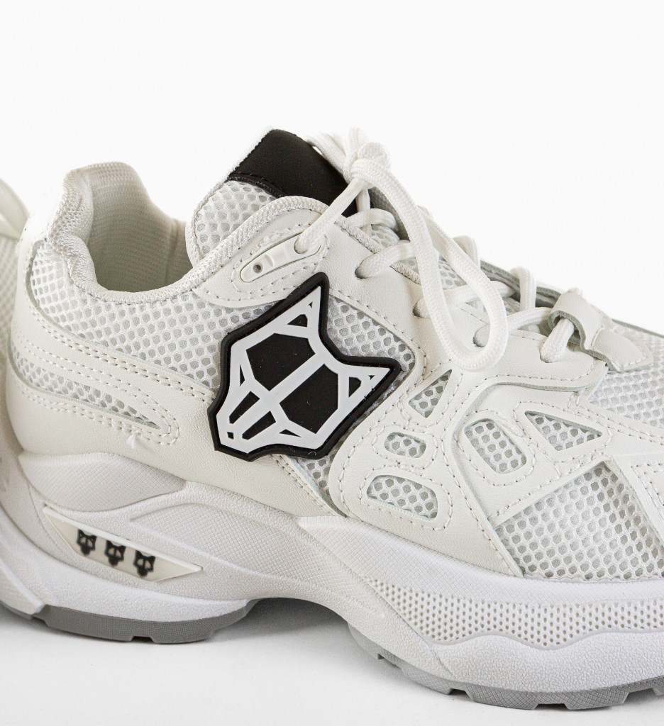 Sneakers Dama Vlup Albi - Confort și Stil - imagine 6