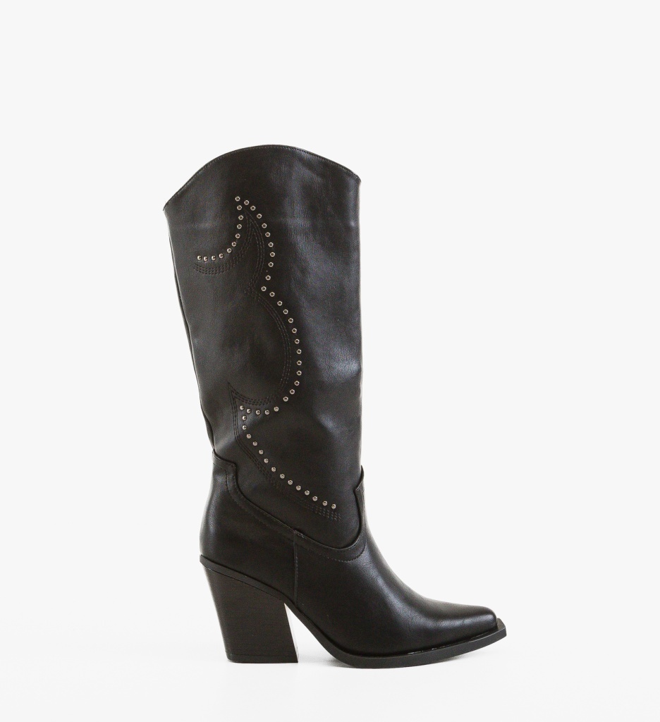 Cizme Dama Romaloc Negre Elegante | Depurtat - imagine 6