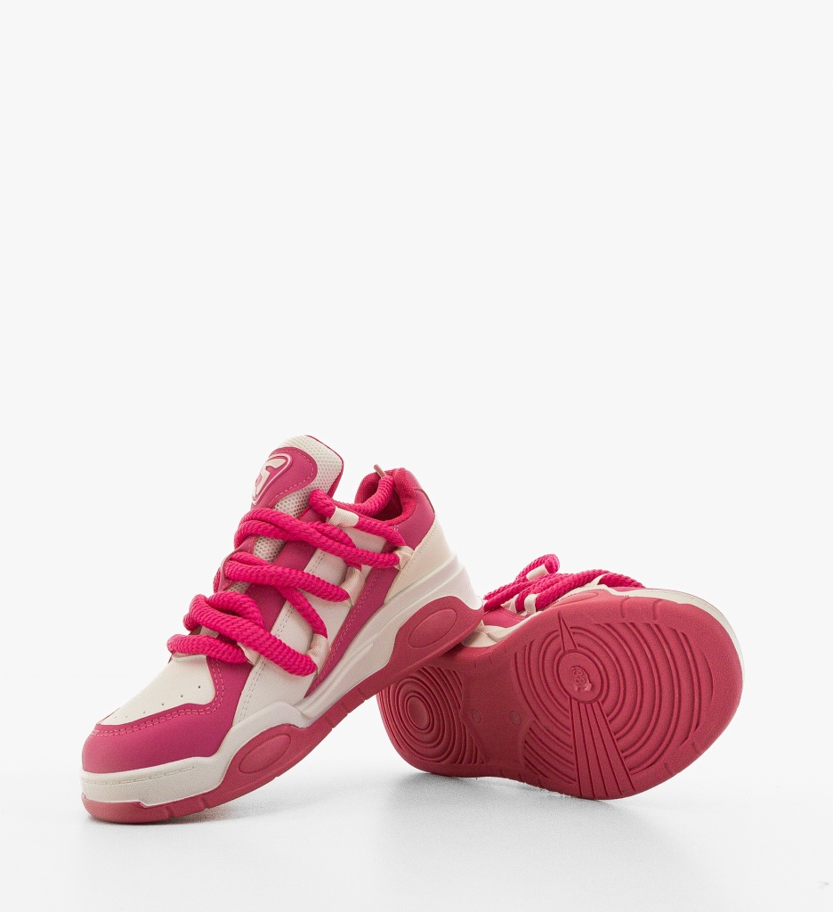 Sneakers Dama Nima Fuchsia - Stil și Confort - imagine 3