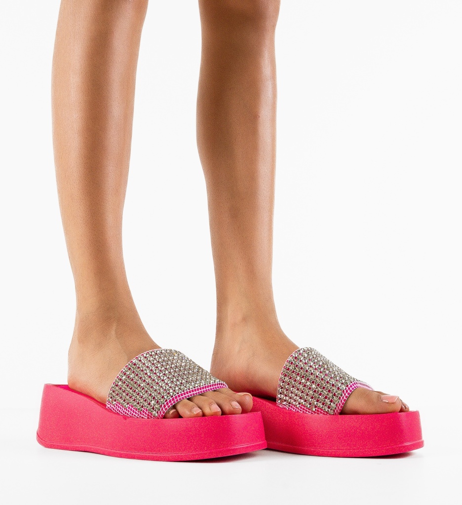 Saboti Dama Mushira Fuchsia | Eleganță și Confort