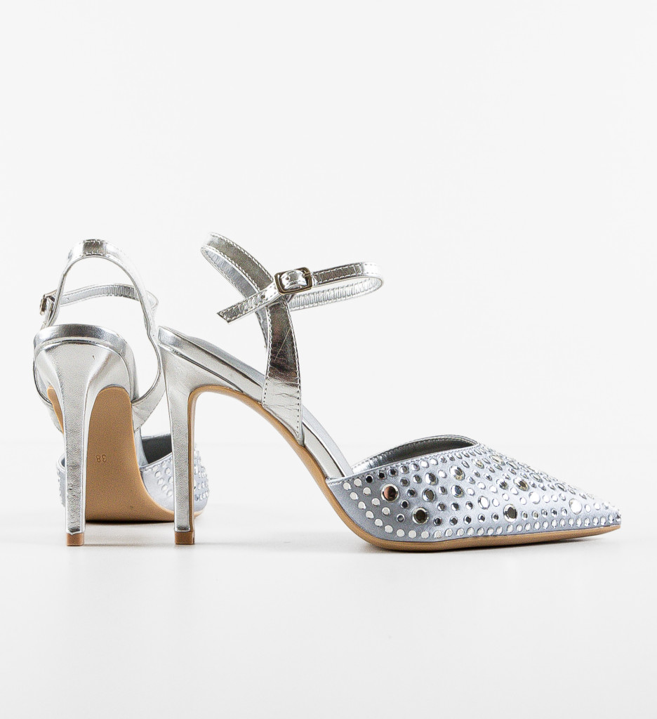 Pantofi Tegan Argintii - Stil și Eleganță - imagine 6