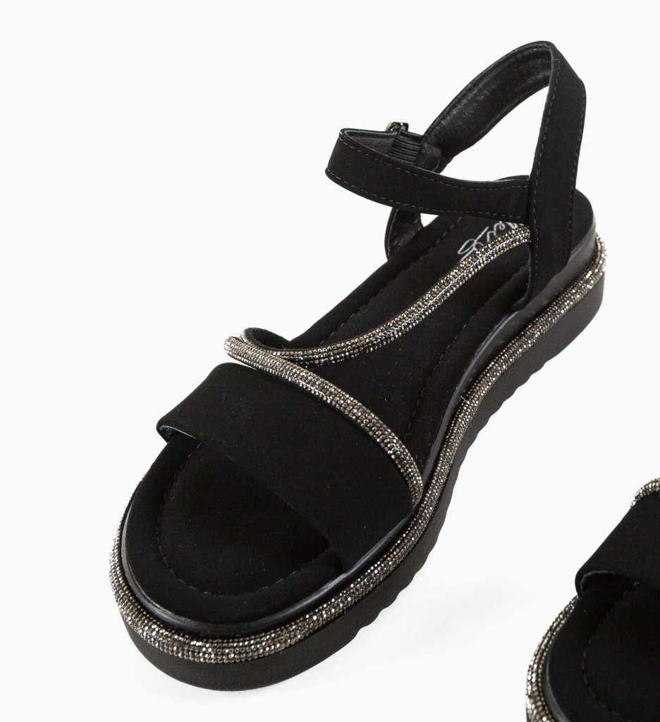 Platforme Dama Jala Negre - Eleganță și Stil - imagine 6