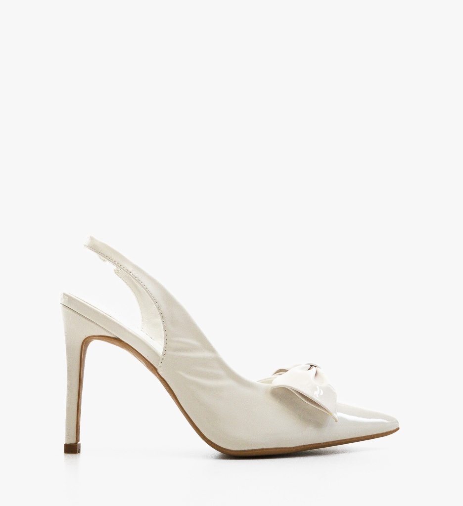 Pantofi Stiletto Ebysyna Albi - Eleganță și Stil - imagine 6
