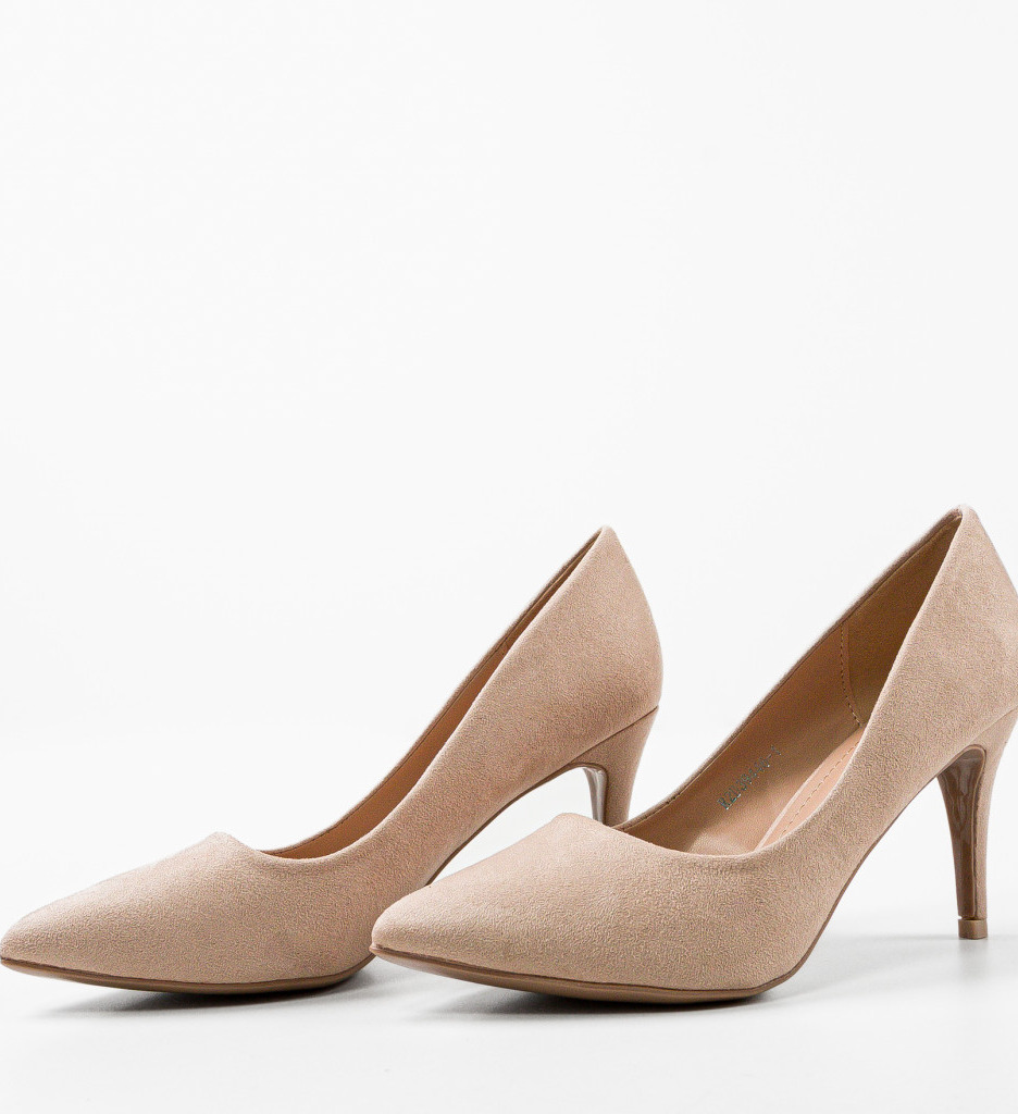 Pantofi cu Toc Lysette Bej - Eleganță și Stil - imagine 4