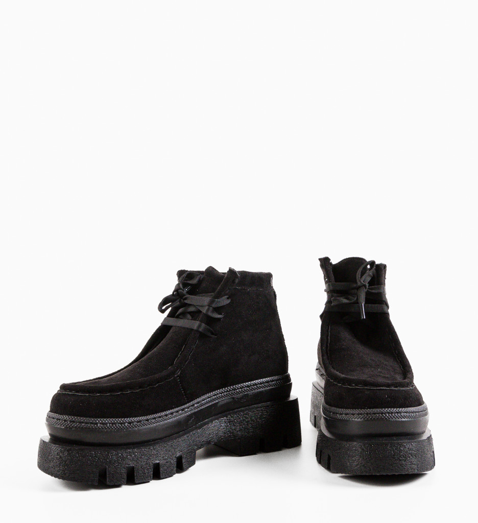 Ghete Dama Pissa Negre 2 | Eleganță și Confort - imagine 7