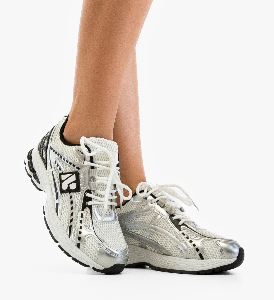 Sneakers Dama Asicz Albi - Confort și Stil Sport - imagine 3