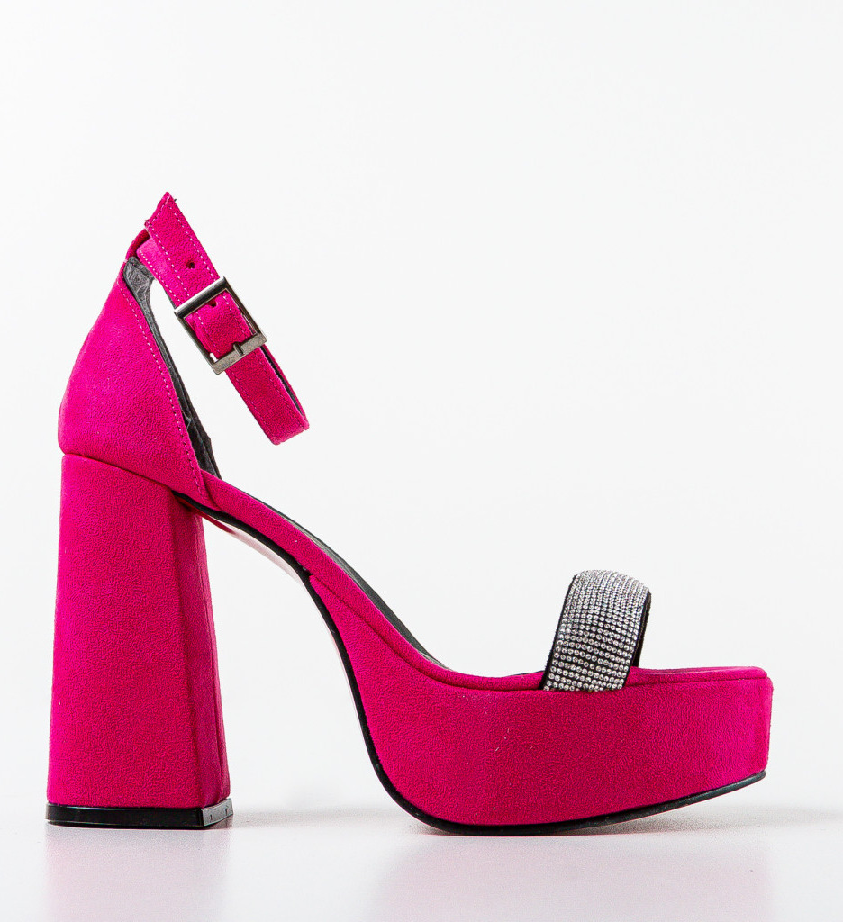 Sandale Dama Gabama Fuchsia | Toc și Eleganță - imagine 4