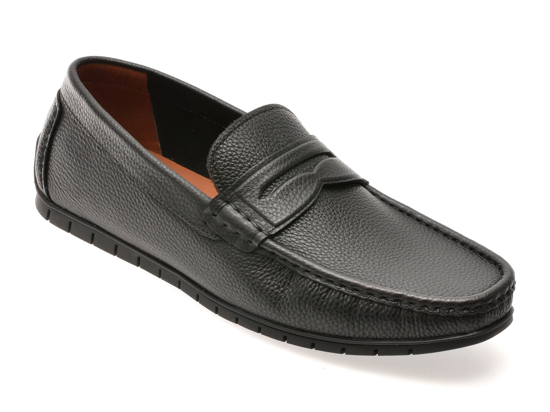 Mocasini Otter Negri din Piele | Confort & Stil