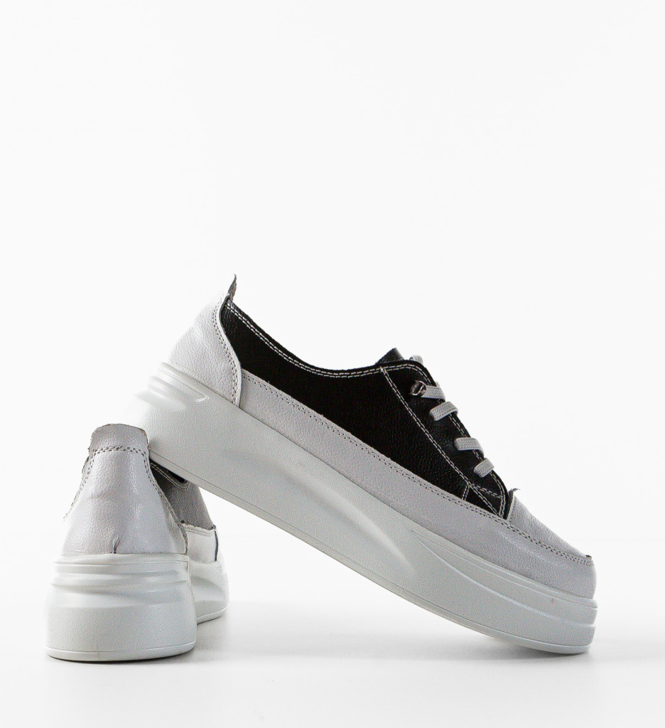 Sneakers Dama Versec Negri - Confort & Stil - imagine 5