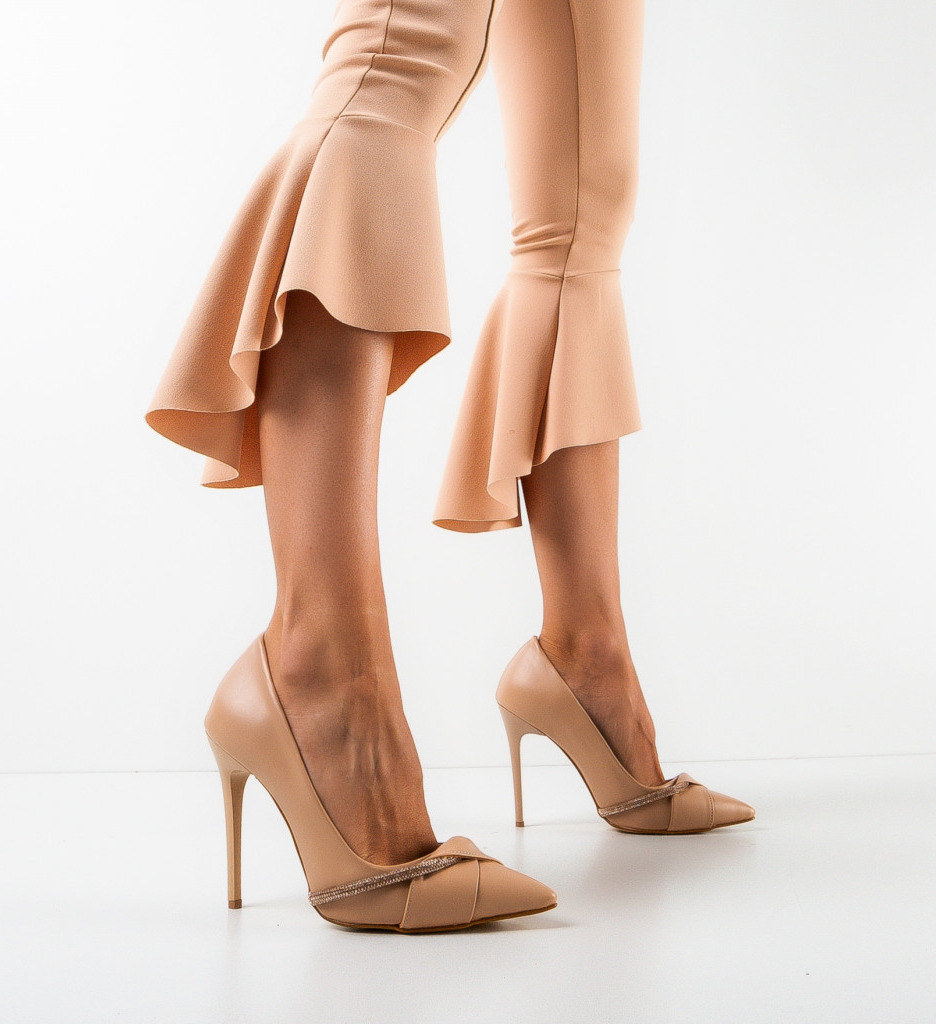 Pantofi Opect Nude - Eleganță și Stil Versatil - imagine 3