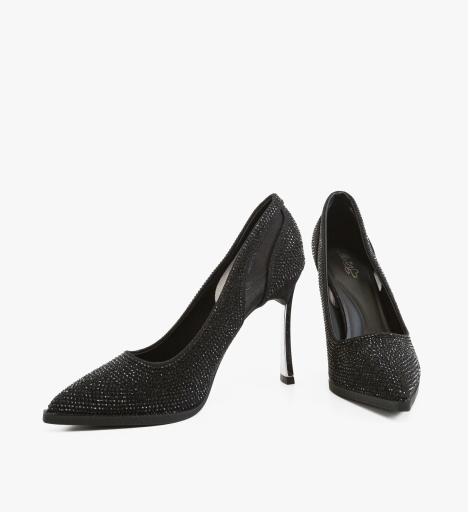 Pantofi dama Bomb Negri Eleganți - imagine 5