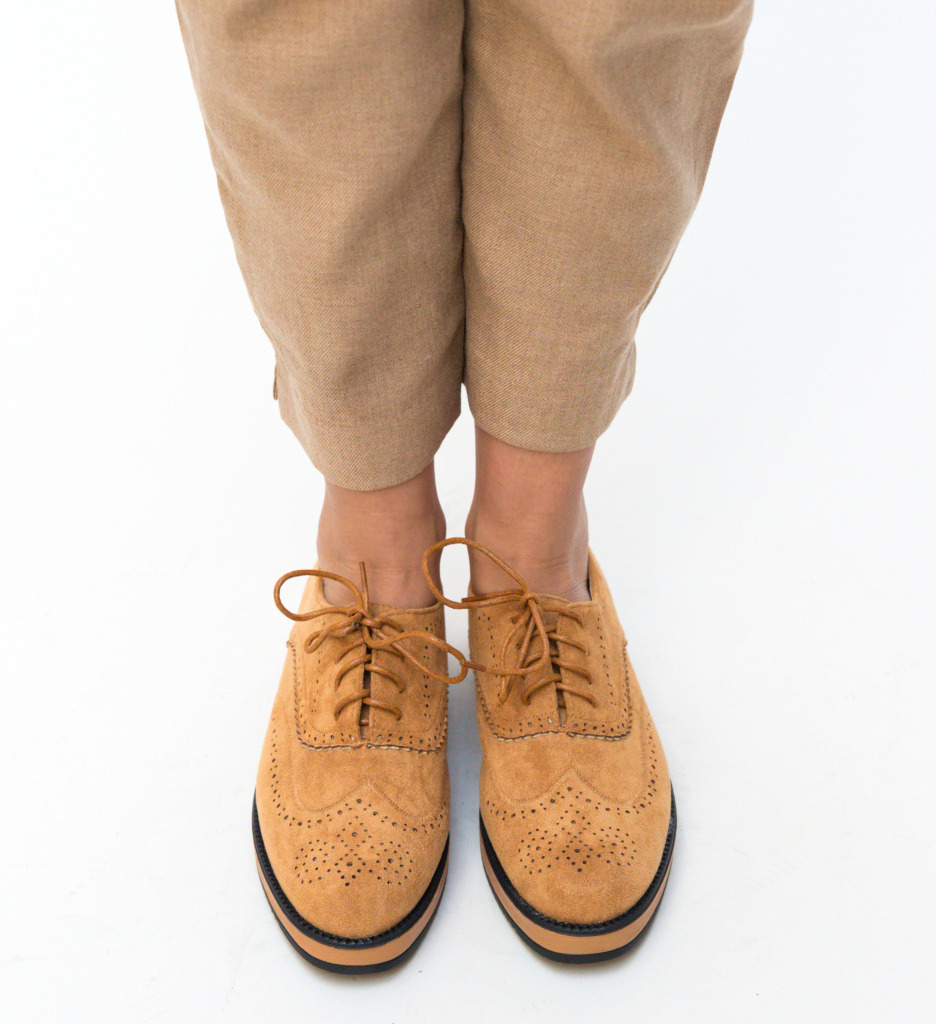 Pantofi Casual Devonk Camel Confort și Stil - imagine 4