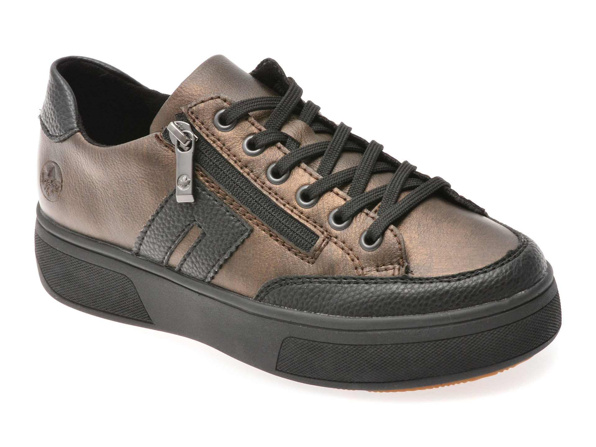 Pantofi Sport Rieker Piele Maro | Confort
