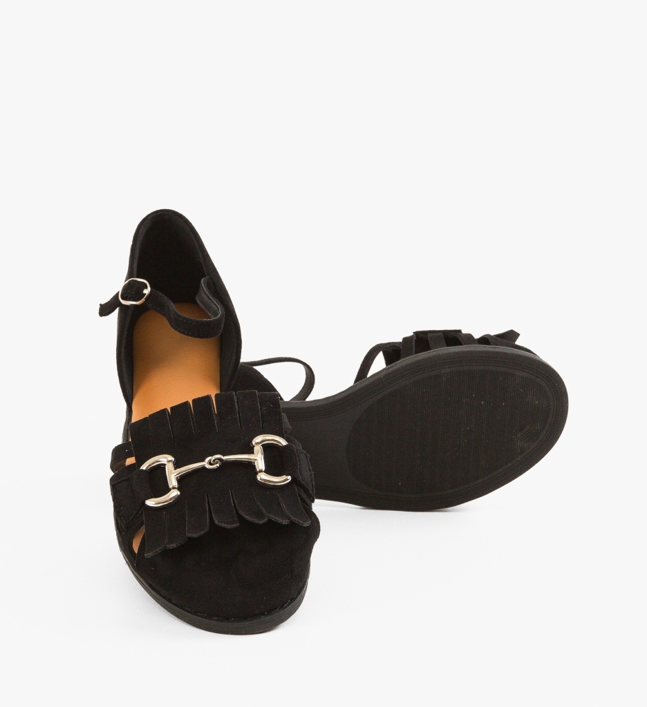 Sandale Dama Rafalia Negre - Eleganță și Confort - imagine 5