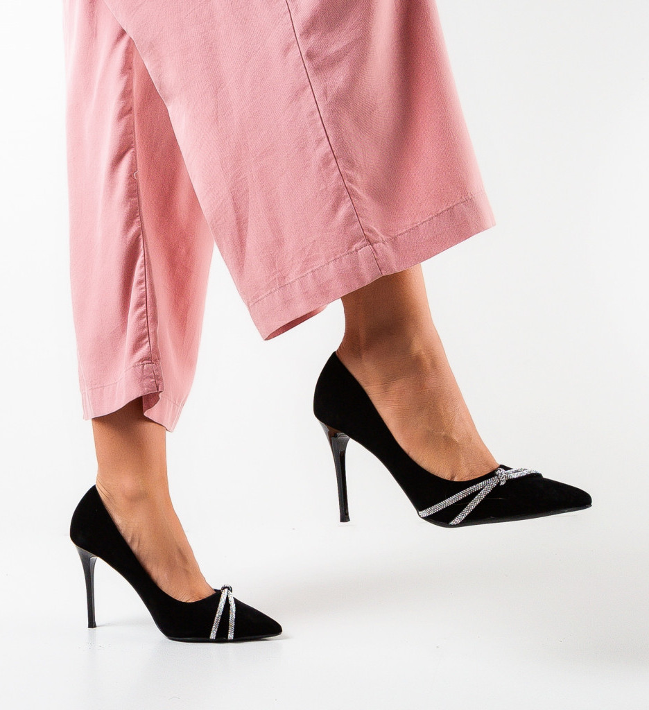 Pantofi Norah Negri | Eleganță și Stil - imagine 4