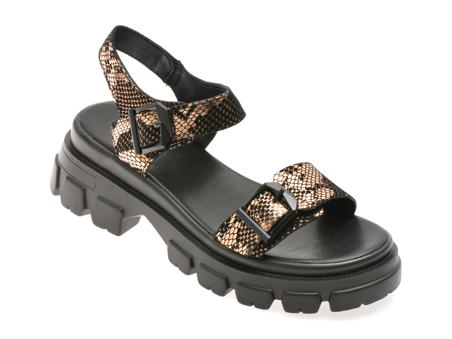 Sandale GRYXX Negre | Eleganță și Confort