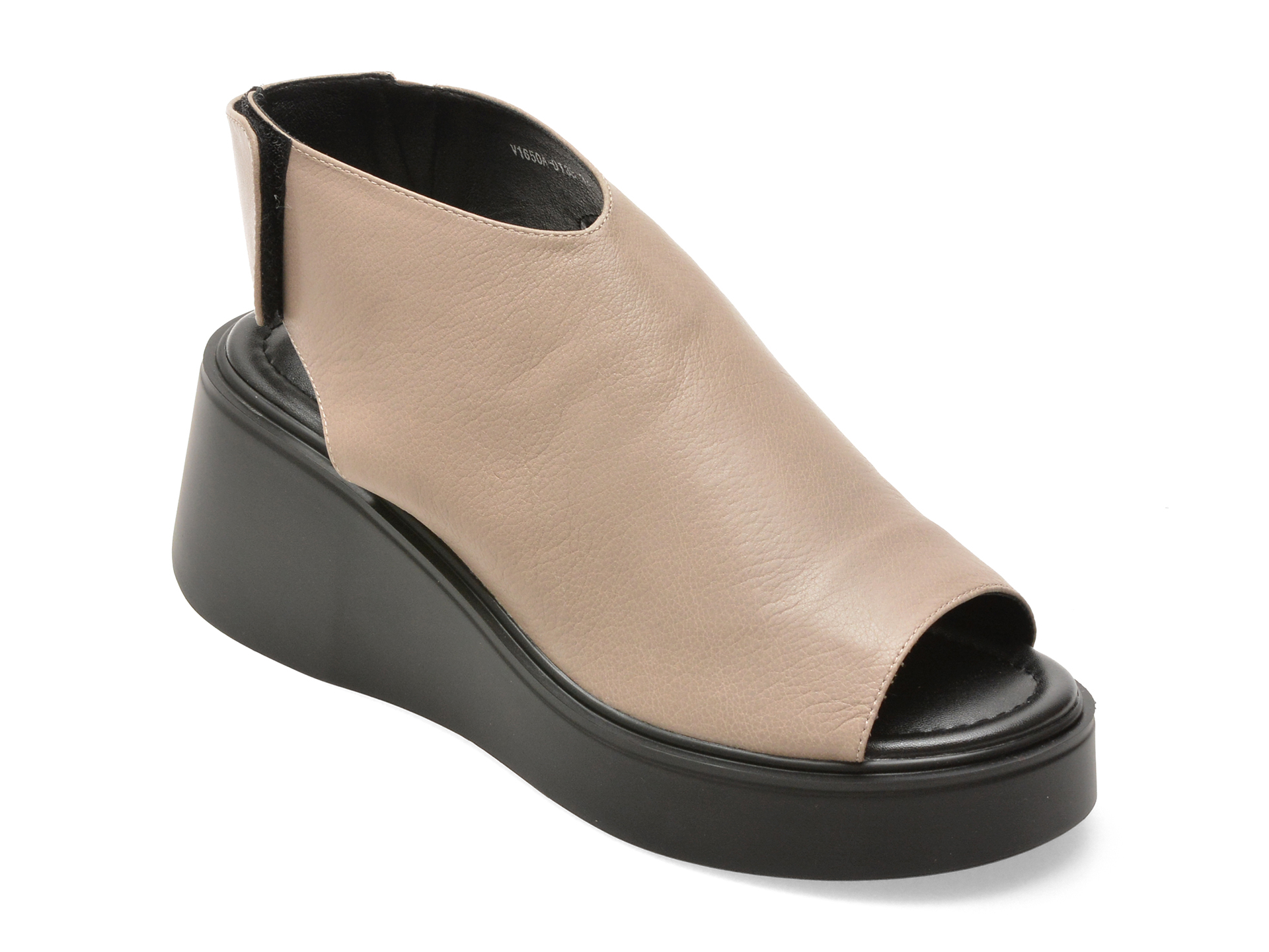 Sandale GRYXX gri din piele naturală | Confort și Stil