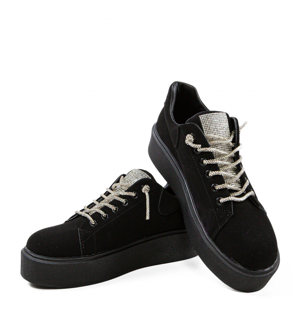 Sneakers Dama Laro Negri | Stil și Confort - imagine 6