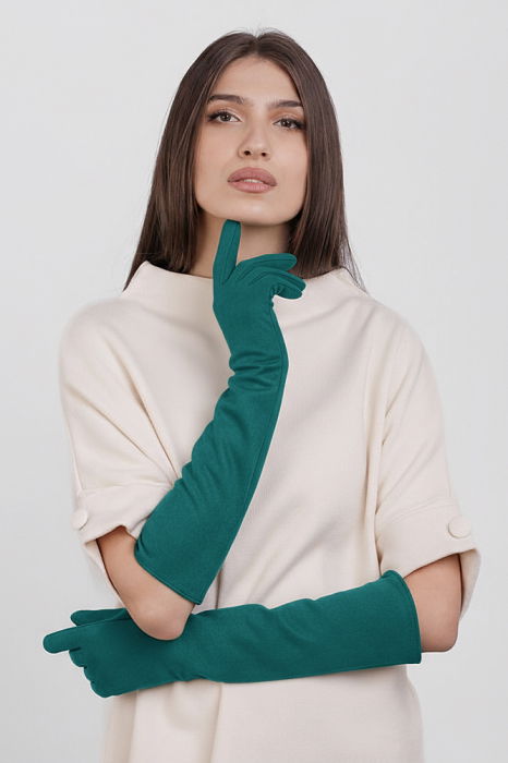 Manusi Lungi Catifelate Shopika cu Touchscreen