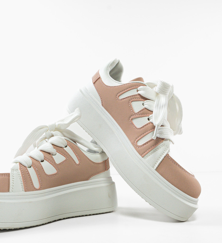 Sneakers Dama Zohai Roz - Confort si Stil Modern - imagine 6