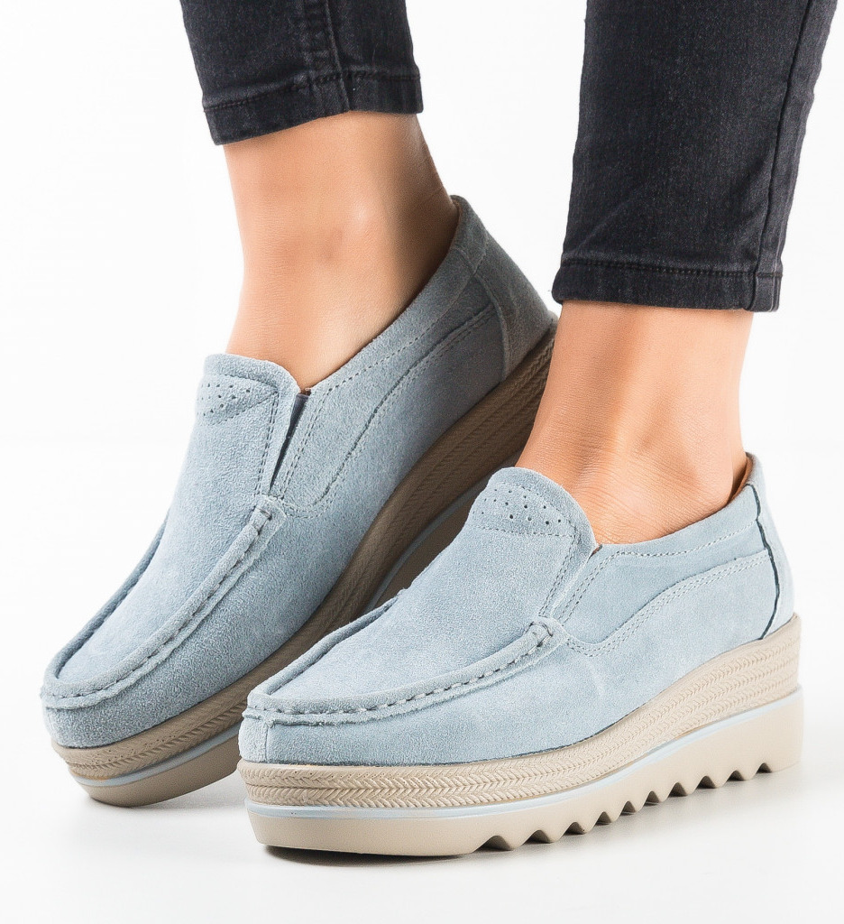 Pantofi Casual Smirno Albastri - Confort și Stil