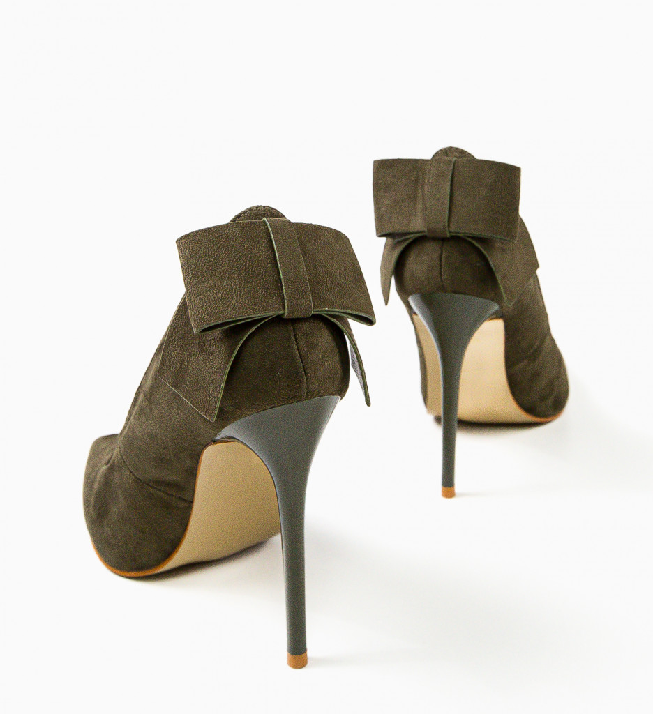Pantofi cu toc Pastyc Verzi - Eleganță Asigurată - imagine 6