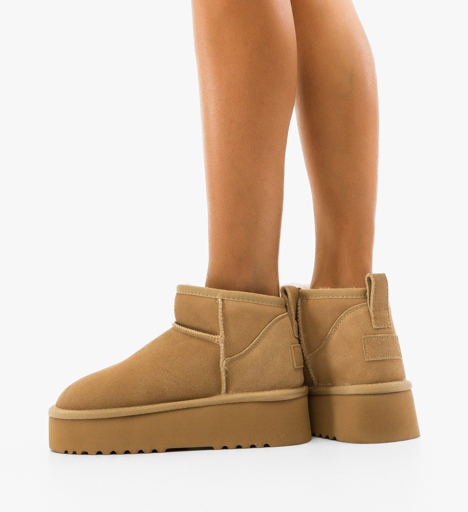 Cizme Ug Vanuatu Bej - Confort pentru Sezonul Rece - imagine 3