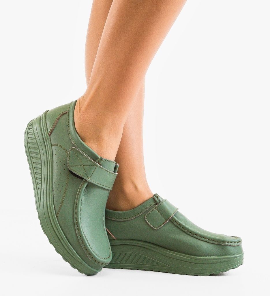 Pantofi Casual Utre Verzi - Confort și Stil - imagine 5