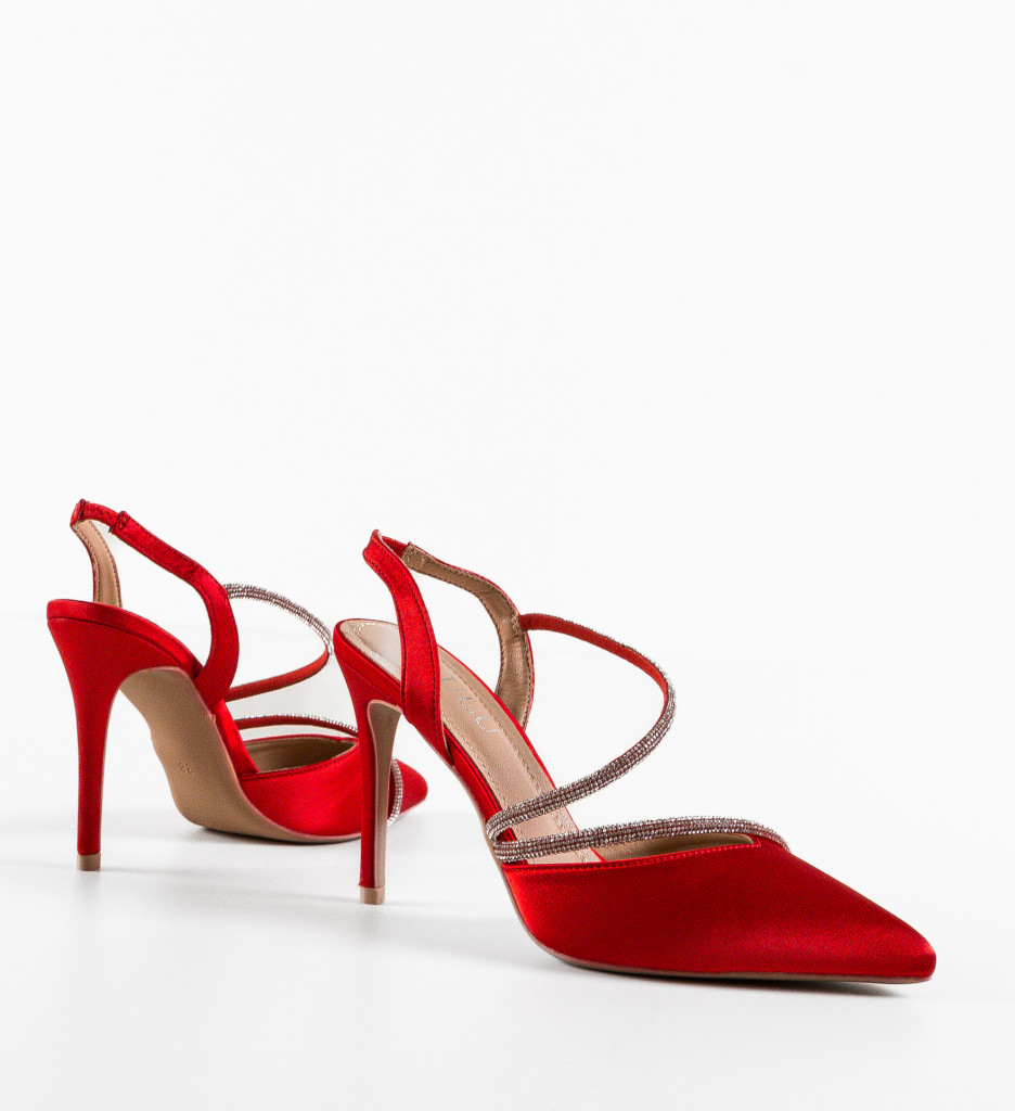 Pantofi Khan Rosii | Eleganță și Stil - imagine 6