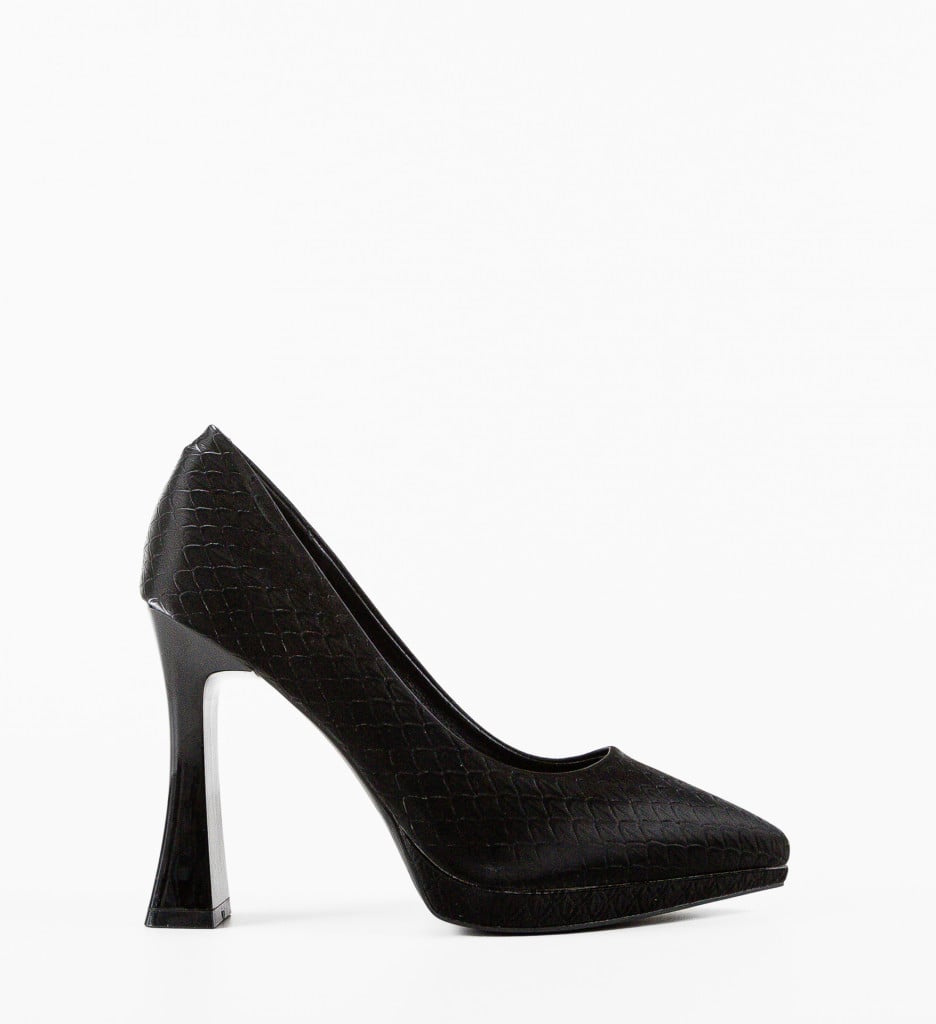 Pantofi Sisies Negri - Eleganță și Stil - imagine 10