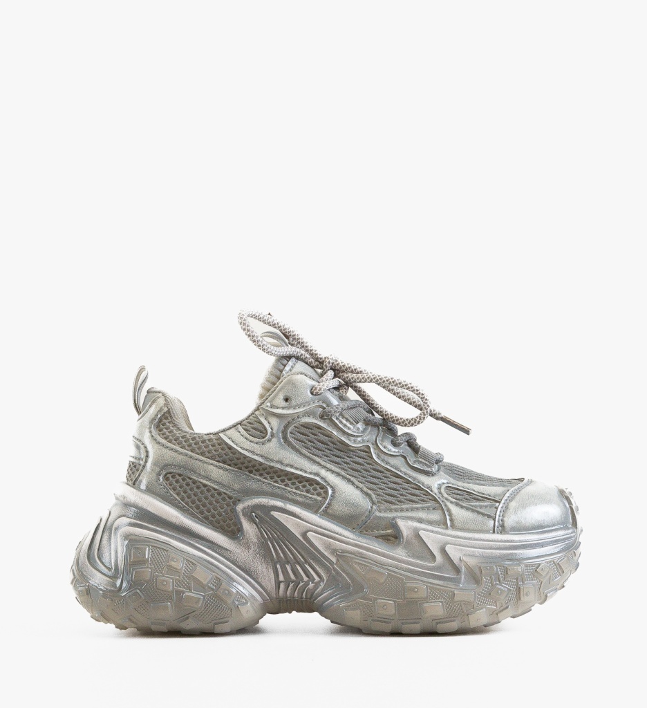Sneakers Kannka Gri - Confort și Stil Sport - imagine 8