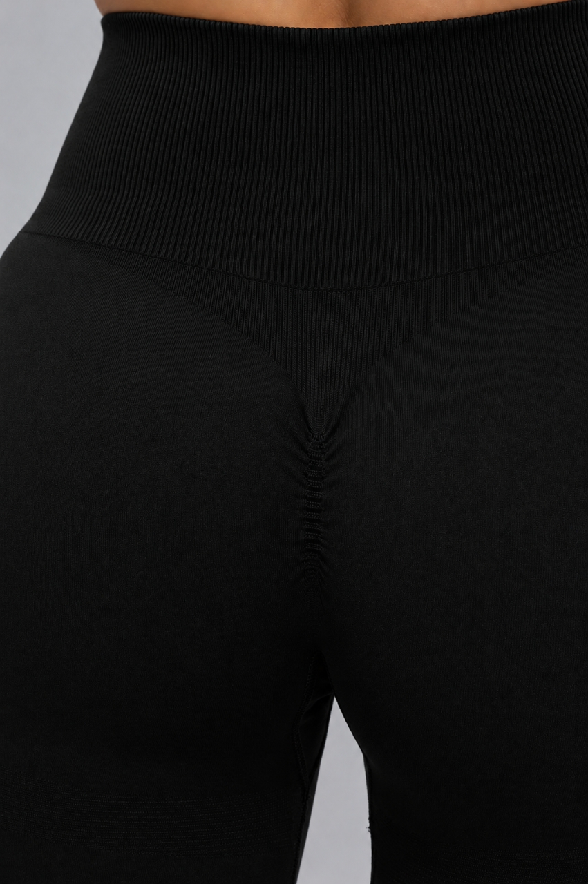 Colanți Seamless Push-Up Marquise LGS12, negri - imagine 4