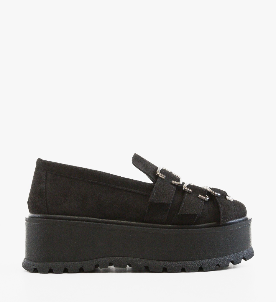 Pantofi Casual Darqu Negri Eleganți - imagine 6
