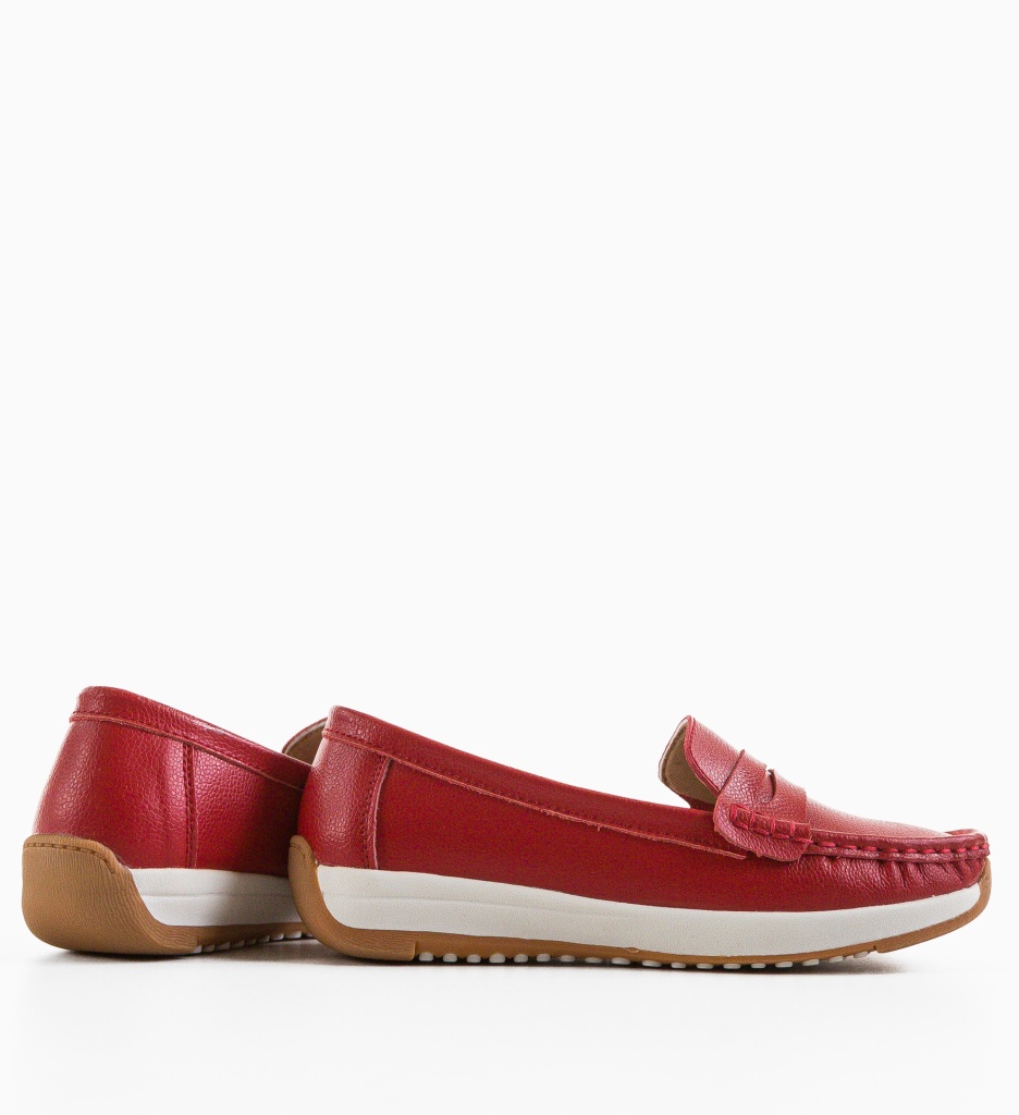 Pantofi Uyteu Rosii | Stil Casual Confortabil - imagine 5