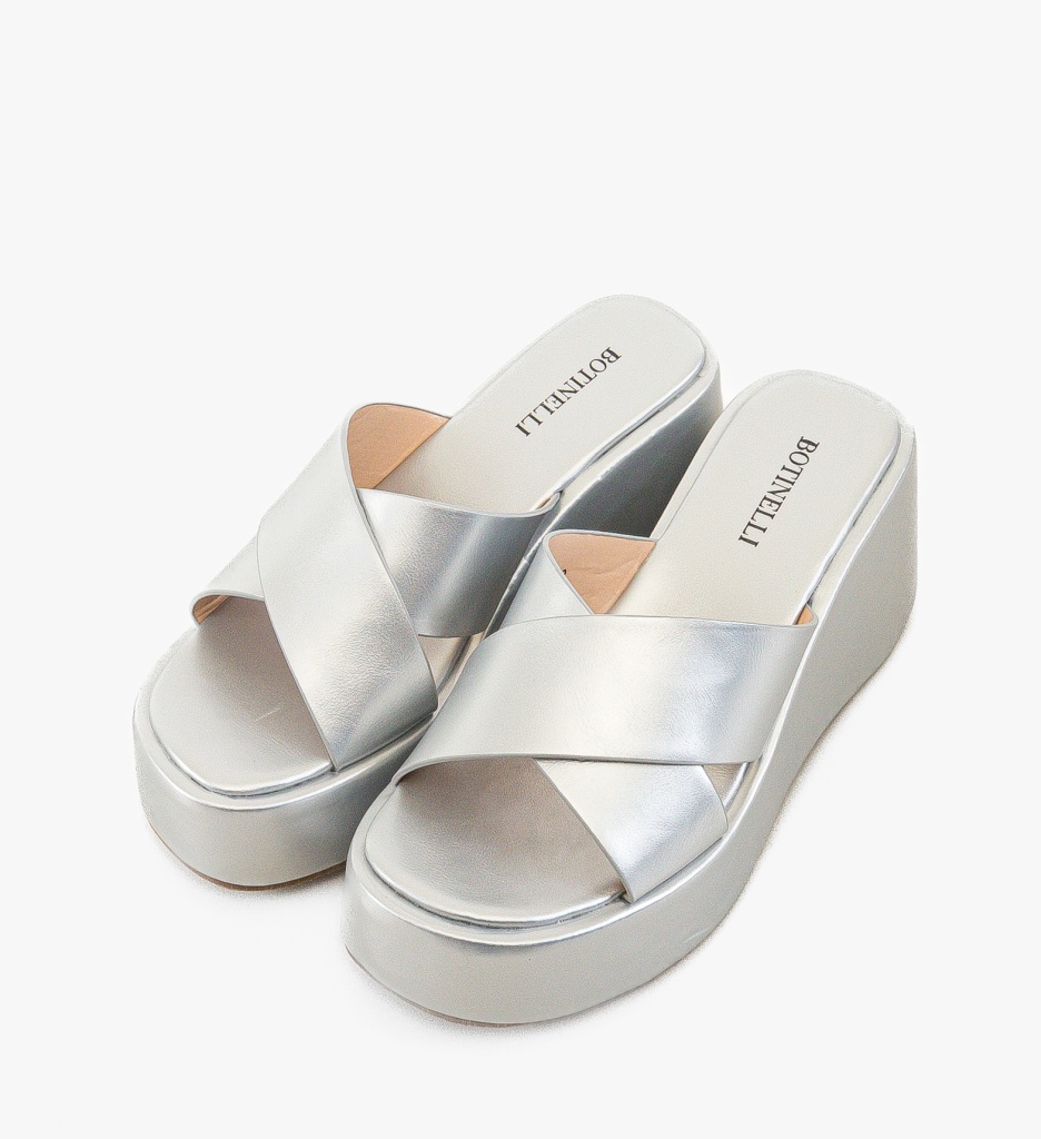 Platforme Dama Argintii Odora | Elegante si Moderne - imagine 5