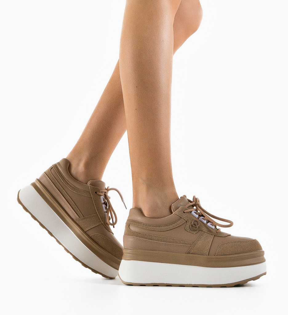 Sneakers Dystrilor Bej 2 - Confort și Stil
