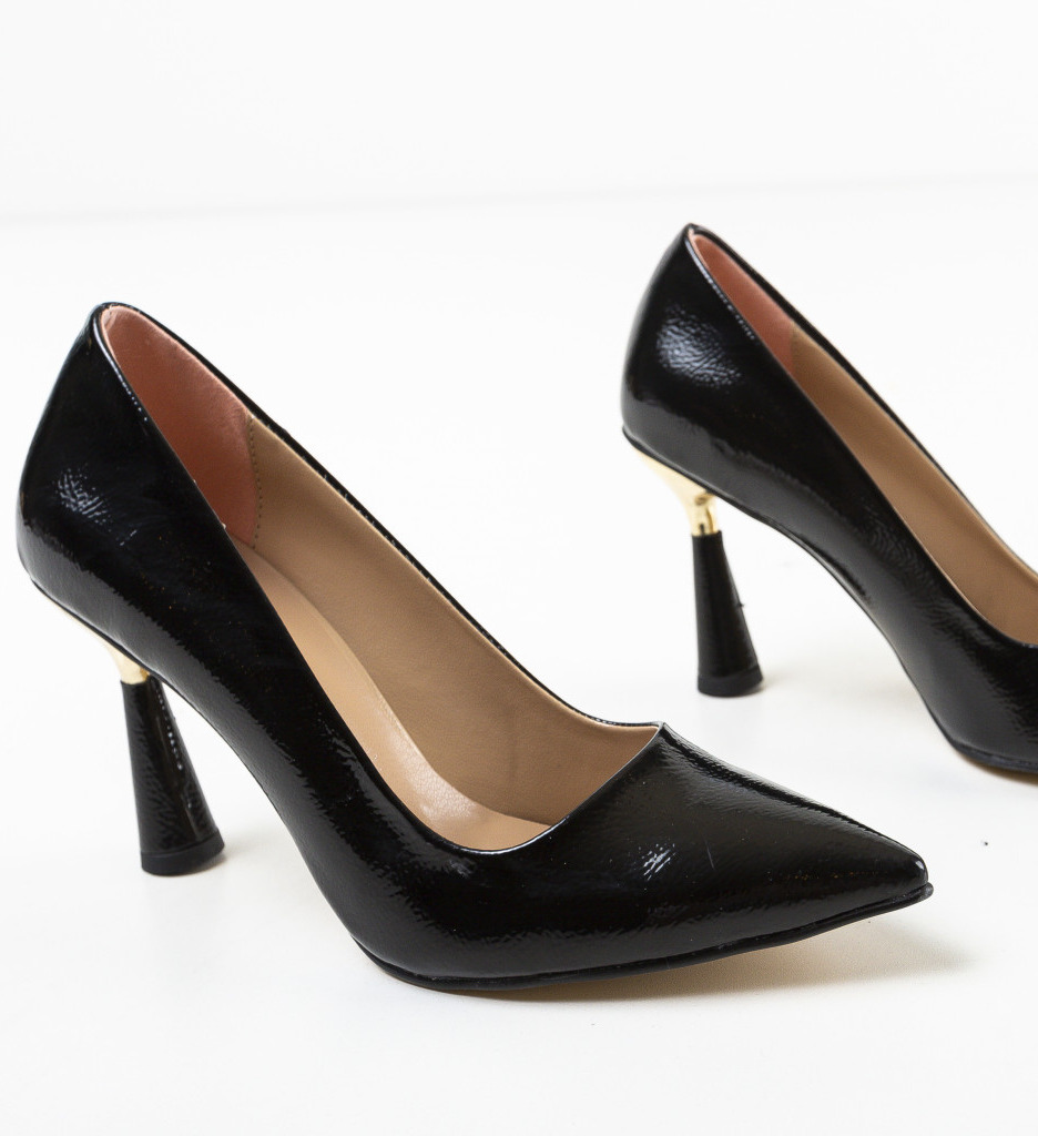Pantofi Mank Negri 2 - Eleganță și Stil - imagine 6