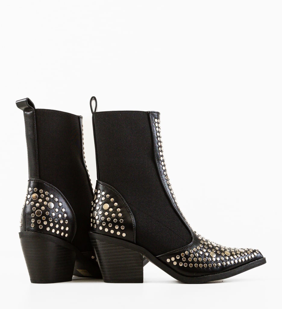 Botine Roth Negre - Eleganță și Confort - imagine 5