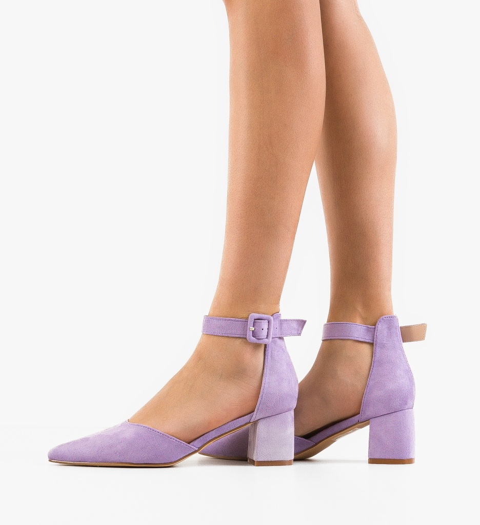 Pantofi Dama Cain Mov - Eleganță la Fiecare Pas