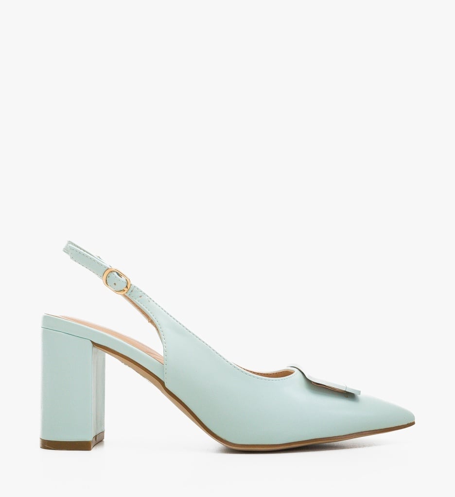 Pantofi cu Toc Olyva Albastri - Eleganță și Stil - imagine 4