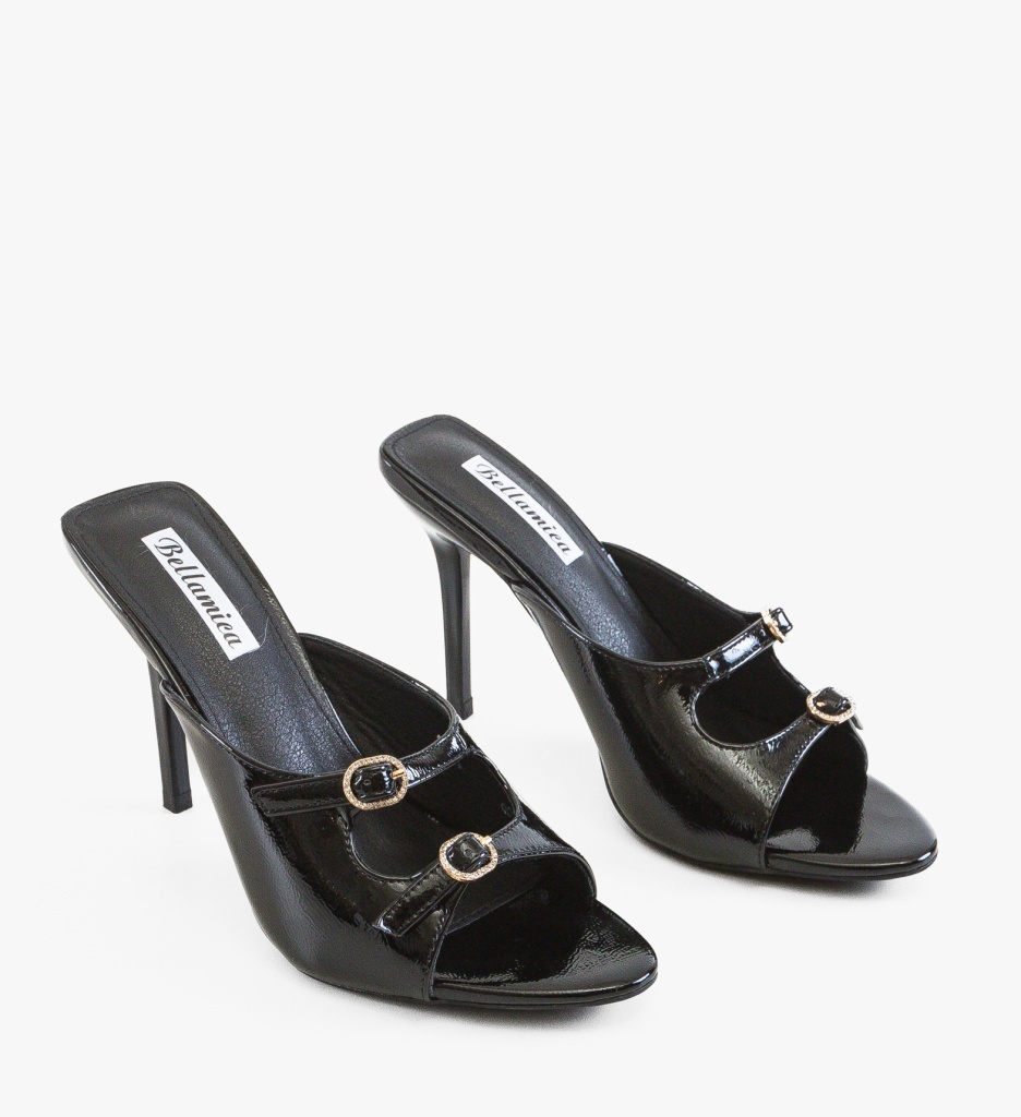 Saboti dama Lennba Negre - Eleganta si Confort - imagine 3