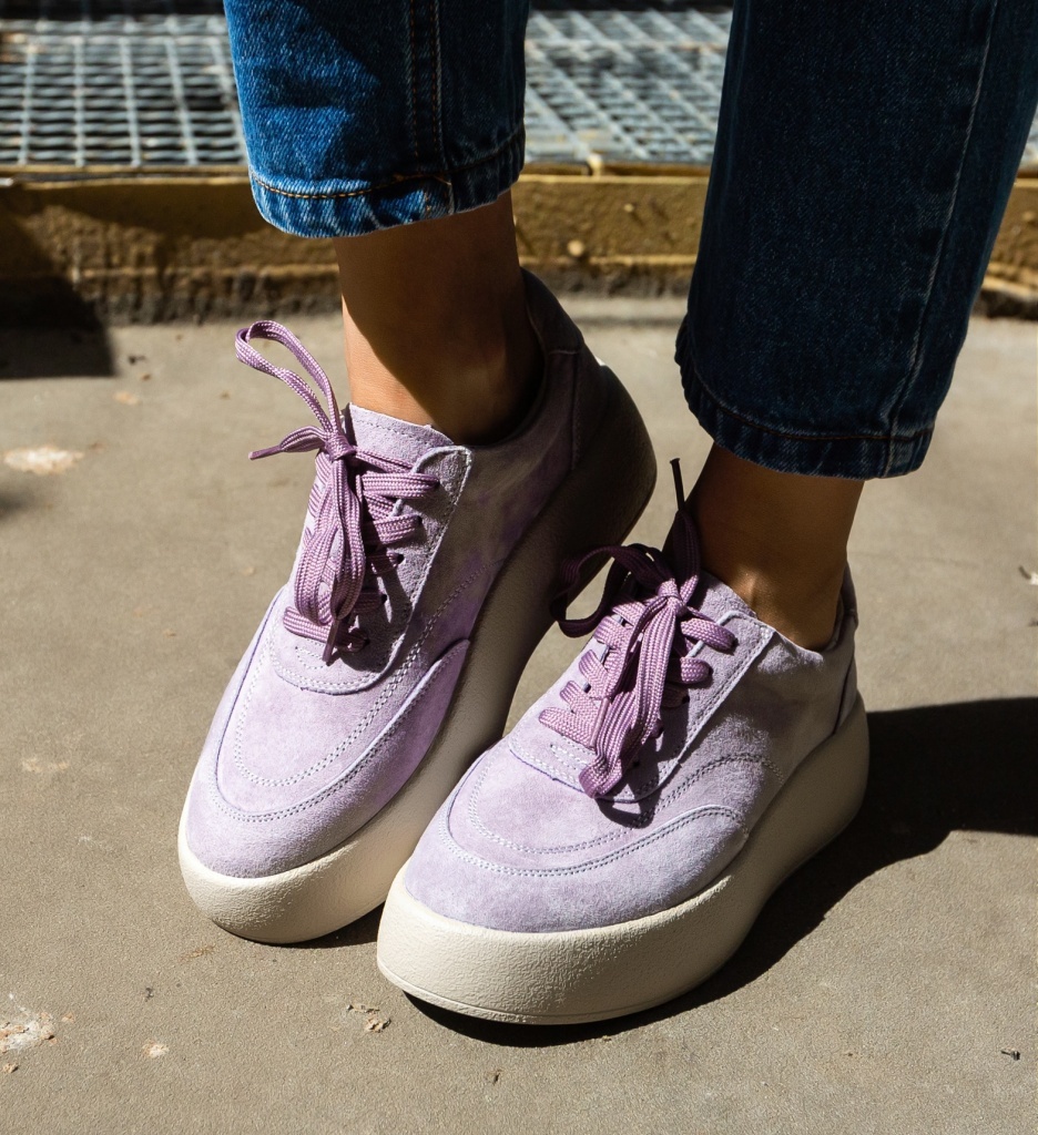 Sneakers Brittni Mov - Confort și Stil Urban - imagine 8