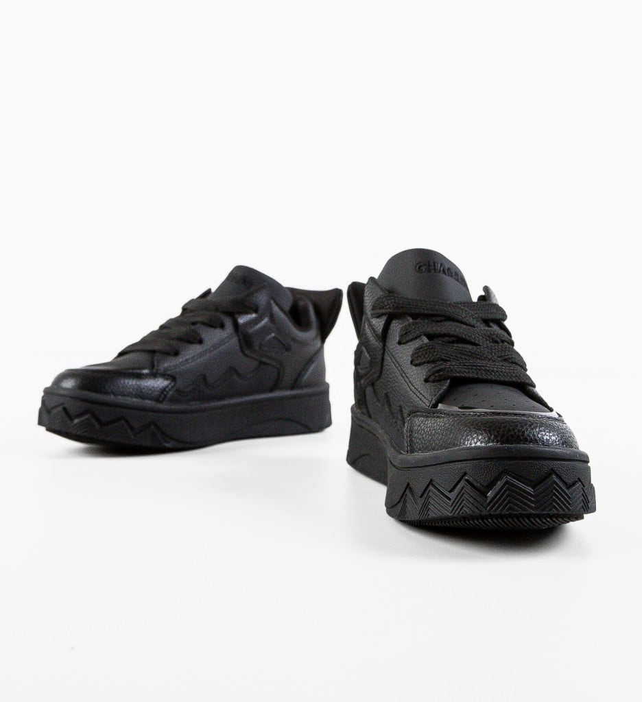 Sneakers Chaoini Negri - Confort și Stil Urban - imagine 4