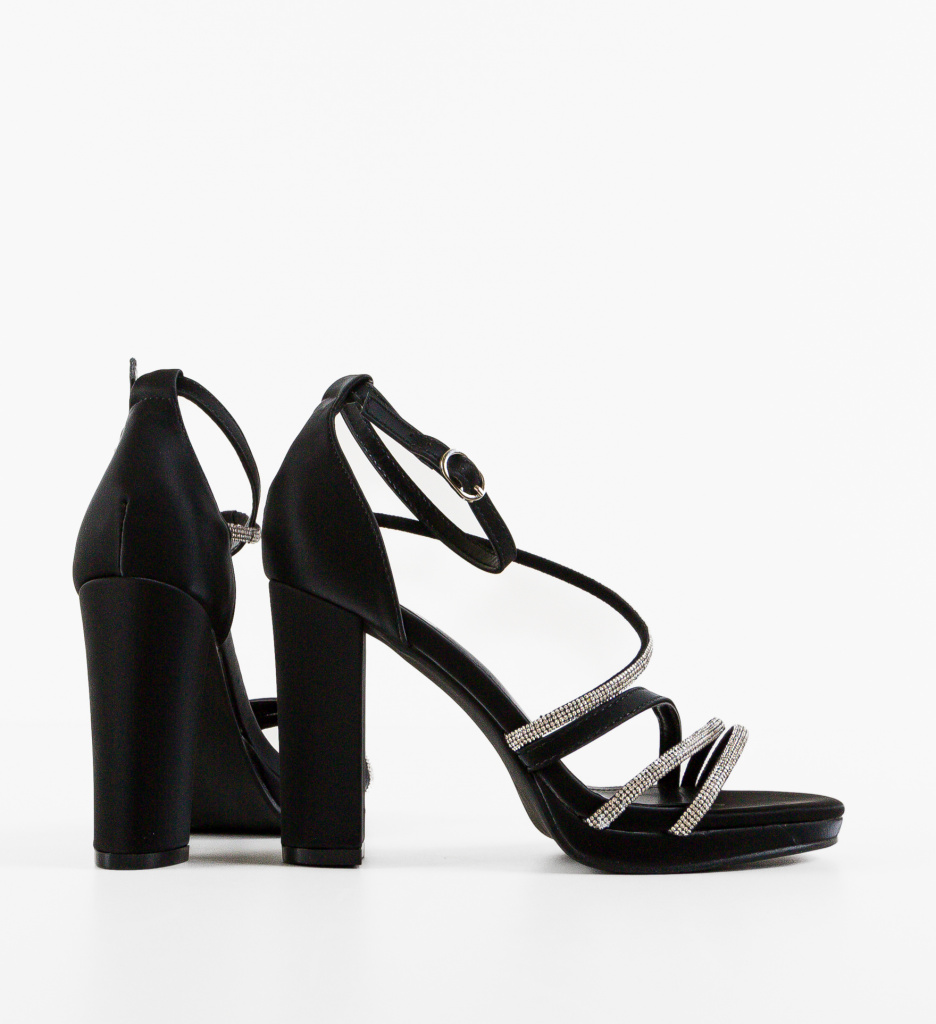 Sandale Dominus Negre - Eleganță și Confort - imagine 5