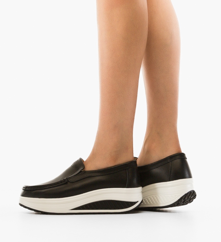 Pantofi Casual Eliot Negri 2 - Confort și Stil - imagine 2