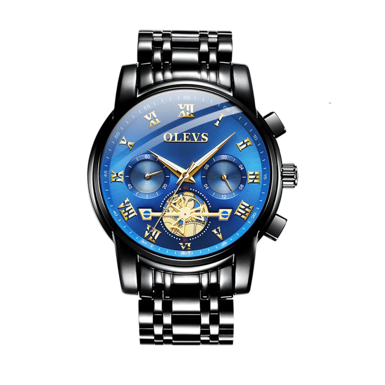 Ceas Olevs Barbatesc Elegant Otel Inox