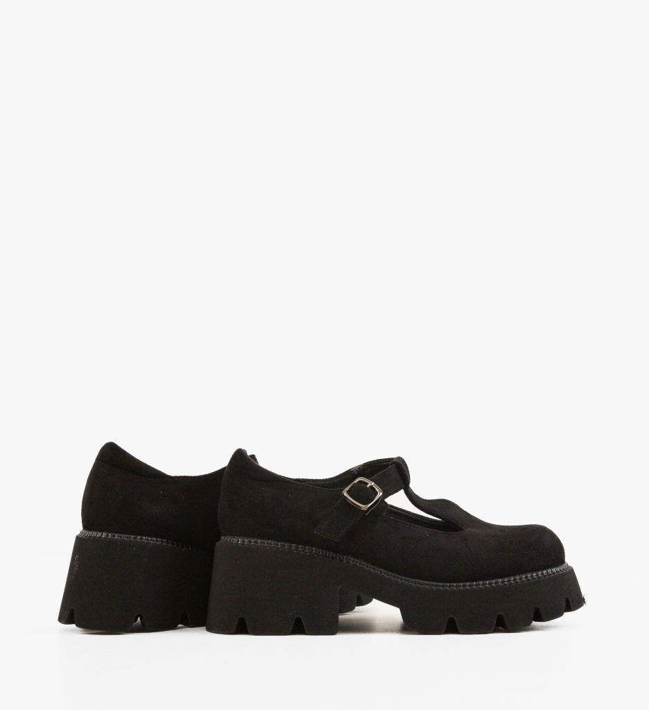 Pantofi Casual Dama Fabox Negri - Confort și Stil - imagine 2